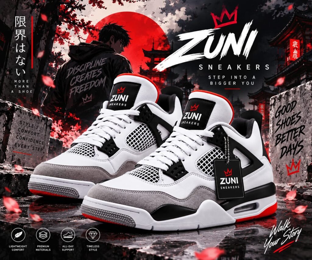 ZUNI Sneakers, Unisex Sneakers | Size start from 6-10