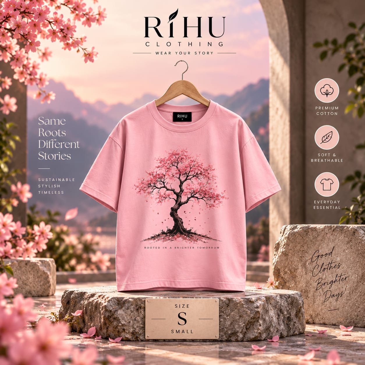 Printed Relaxed Fit T-Shirt for Men | Cotton T-Shirt | Regular Wear - Image 7