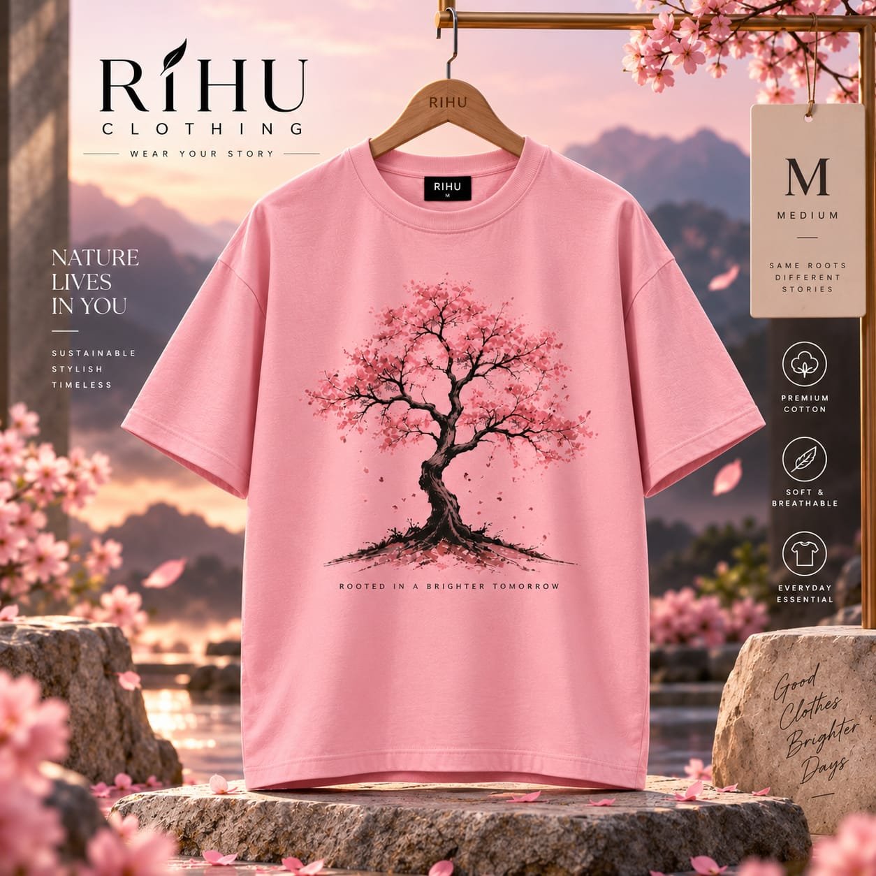 Printed Relaxed Fit T-Shirt for Men | Cotton T-Shirt | Regular Wear - Image 6