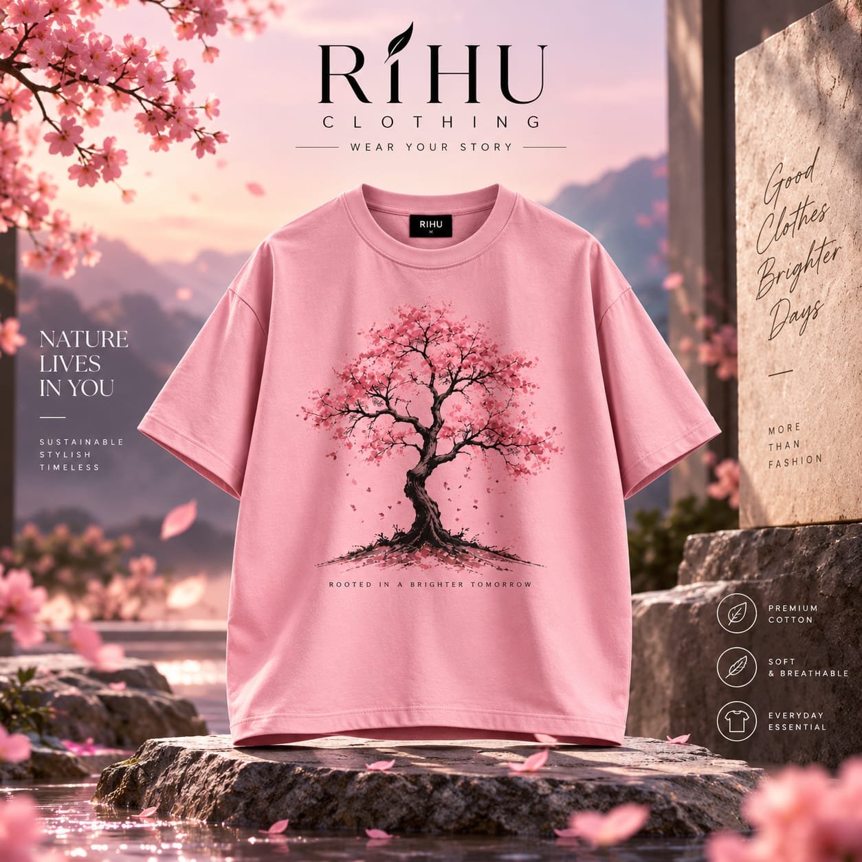 Printed Relaxed Fit T-Shirt for Men | Cotton T-Shirt | Regular Wear