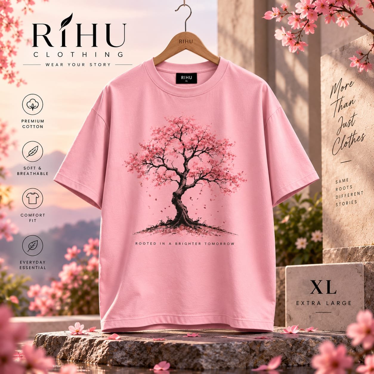 Printed Relaxed Fit T-Shirt for Men | Cotton T-Shirt | Regular Wear - Image 4