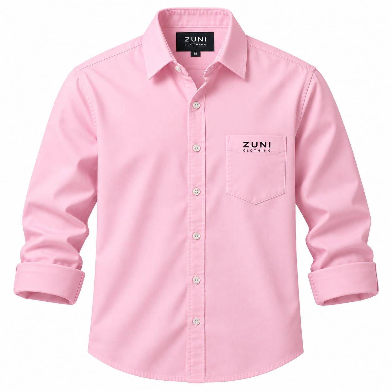Zuni Men Non Iron Wrinkle Resistant high stretch breathable shirt | 100% Polyster | Machine Wash - Image 5