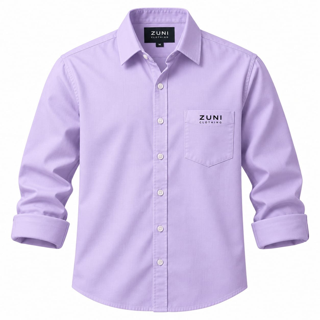 Zuni Men Non Iron Wrinkle Resistant high stretch breathable shirt | 100% Polyster | Machine Wash - Image 3