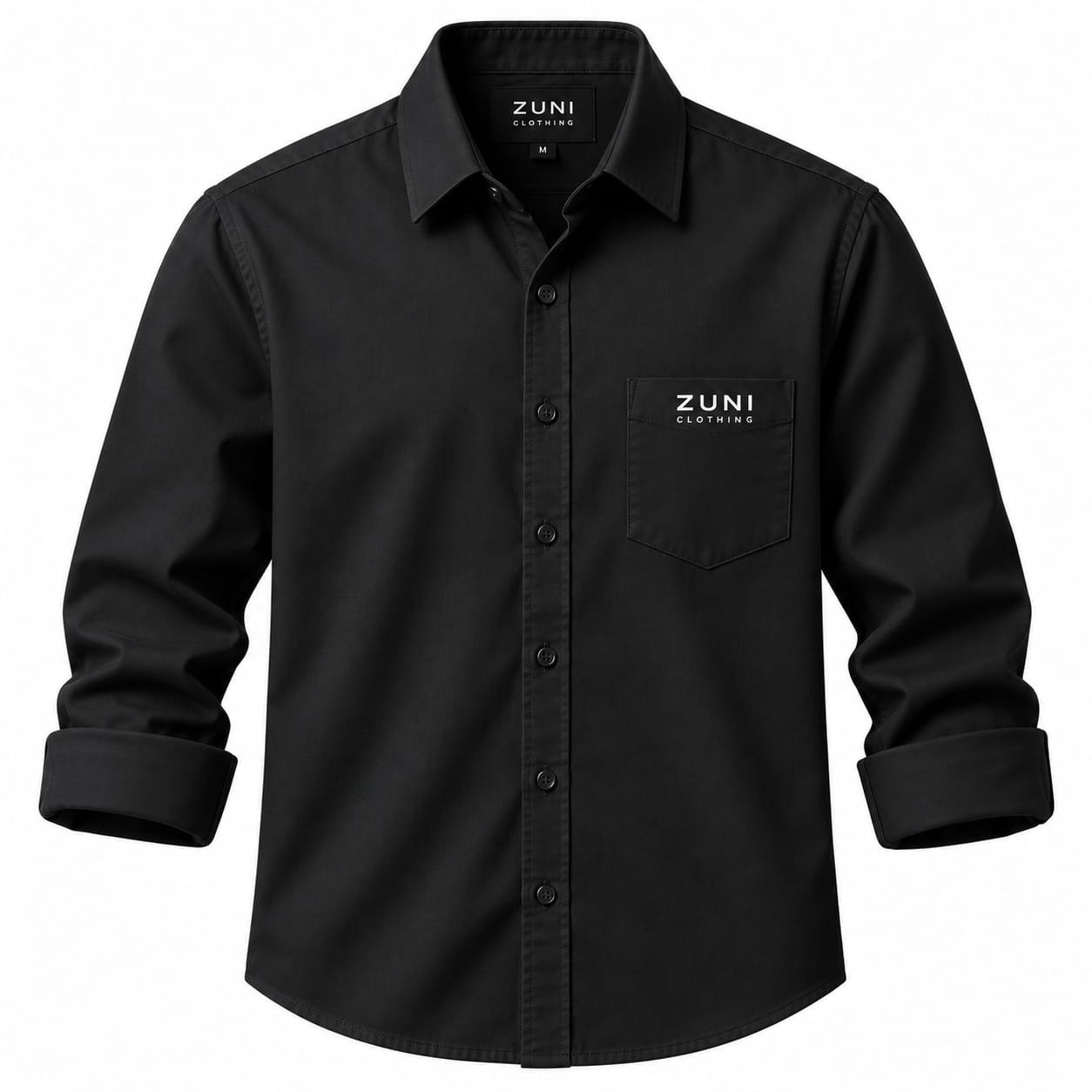 Zuni Men Non Iron Wrinkle Resistant high stretch breathable shirt | 100% Polyster | Machine Wash - Image 4